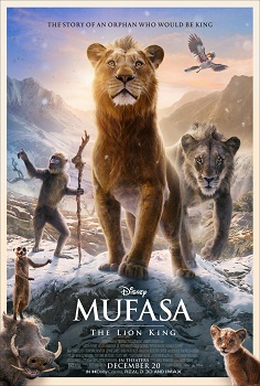 Poster for Mufasa: The Lion King