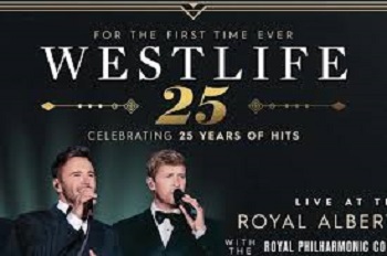 Poster for Westlife Royal Albert Hall (25th Anniversary)